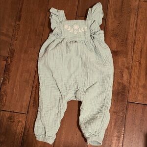 Carter's Light Green Kids Overalls